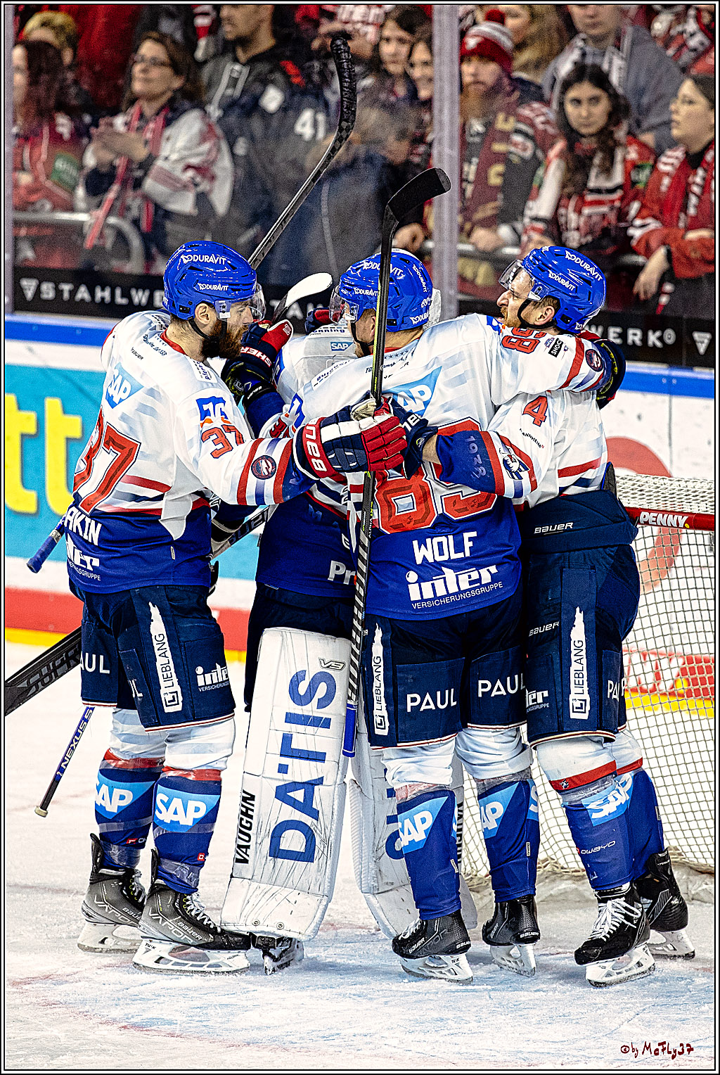 PENNY DEL Viertelfinale Spiel 6;  Koelner Haie - Adler Mannheim; Koeln, 26.03.2023